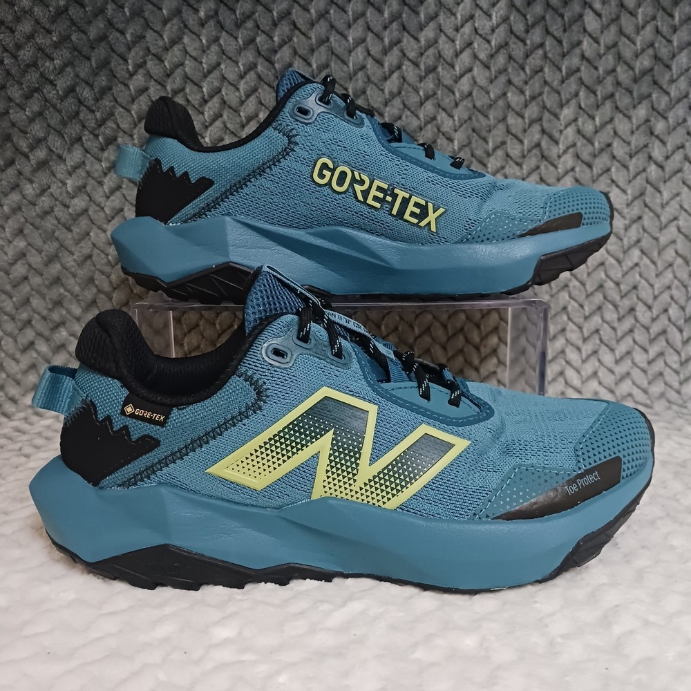 New Balance DynaSoft Nitrel V6 Gore-Tex Terrarium Black Womens Running Shoe Sz 8